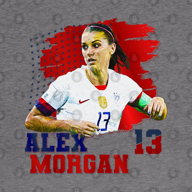 Alex Morgan || 13 by Aloenalone